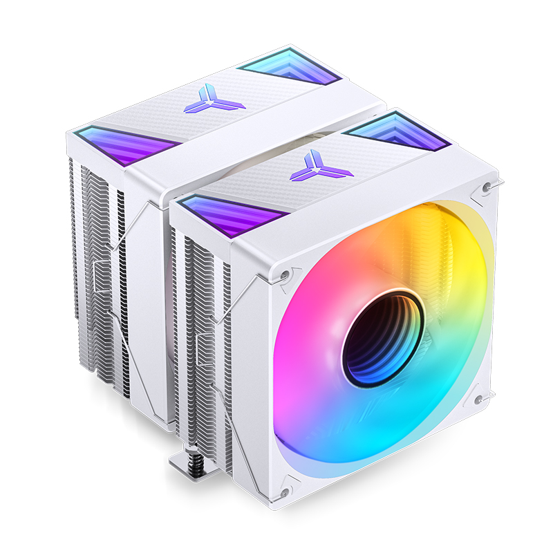 

Кулер для процессора Jonsbo CR-3000 ARGB White для Socket/115x/1200/1700/1851/2011/2011-3/AM4/AM5, 120 мм, 1500rpm, 32 дБА, 260 Вт, 4-pin PWM+3-pin 5V ARGB, Al+Cu, ARGB, CR-3000 ARGB White