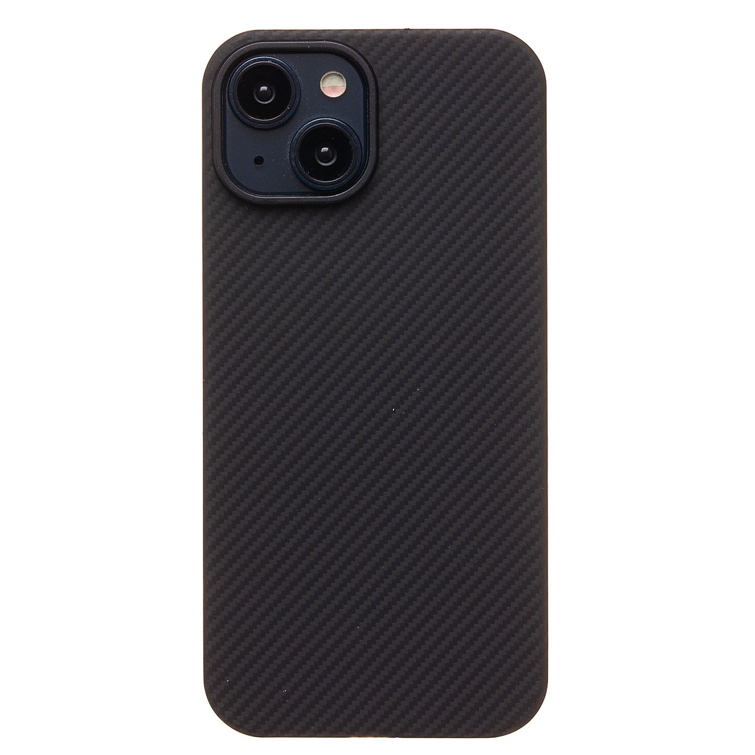 Чехол-накладка SM009 POSH KEVLAR SafeMag для смартфона Apple iPhone 15, кевлар, черный