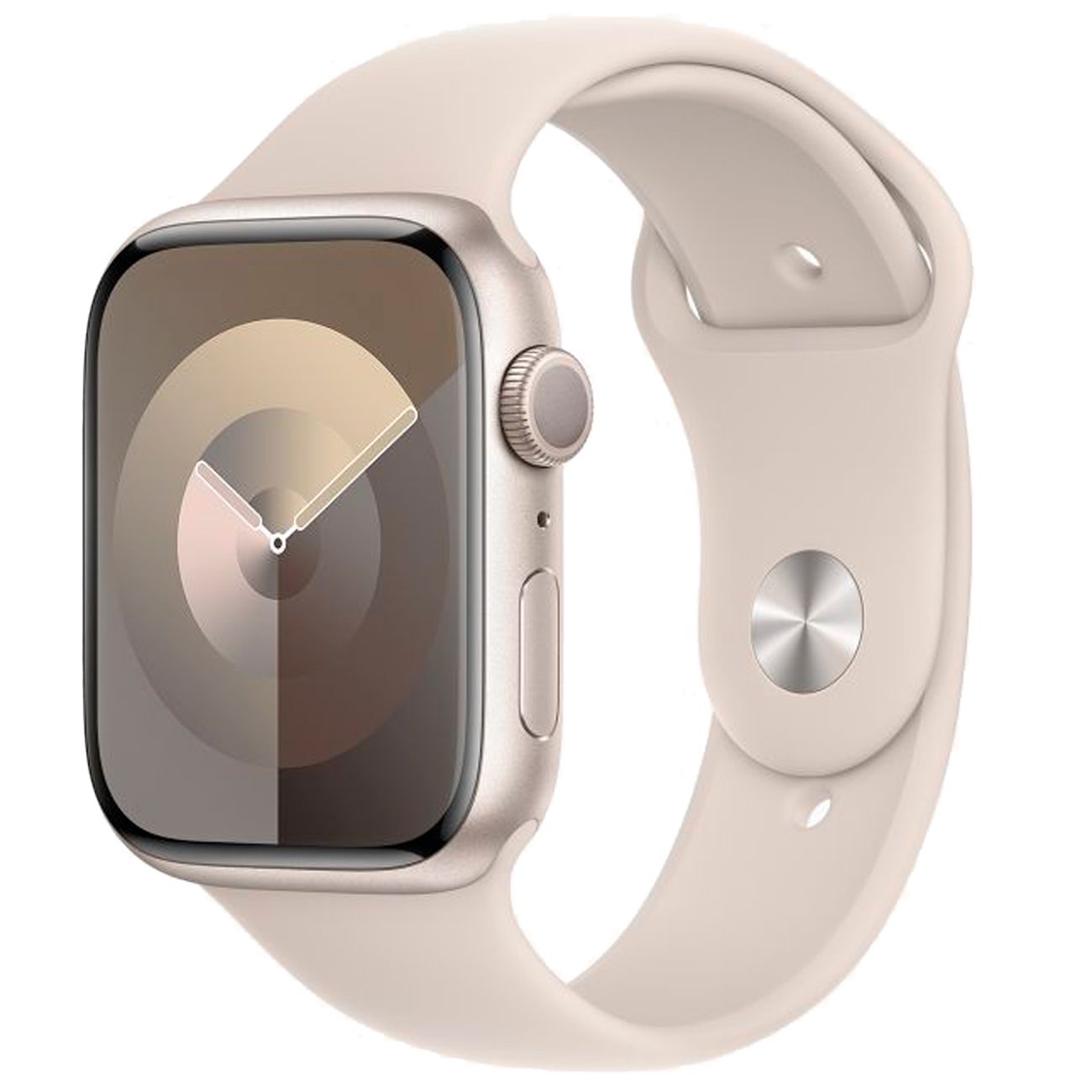 

Смарт-часы Apple Watch Series 9 45мм M/L OLED, сияющая звезда (MR973LL/A), Watch Series 9 45мм M/L
