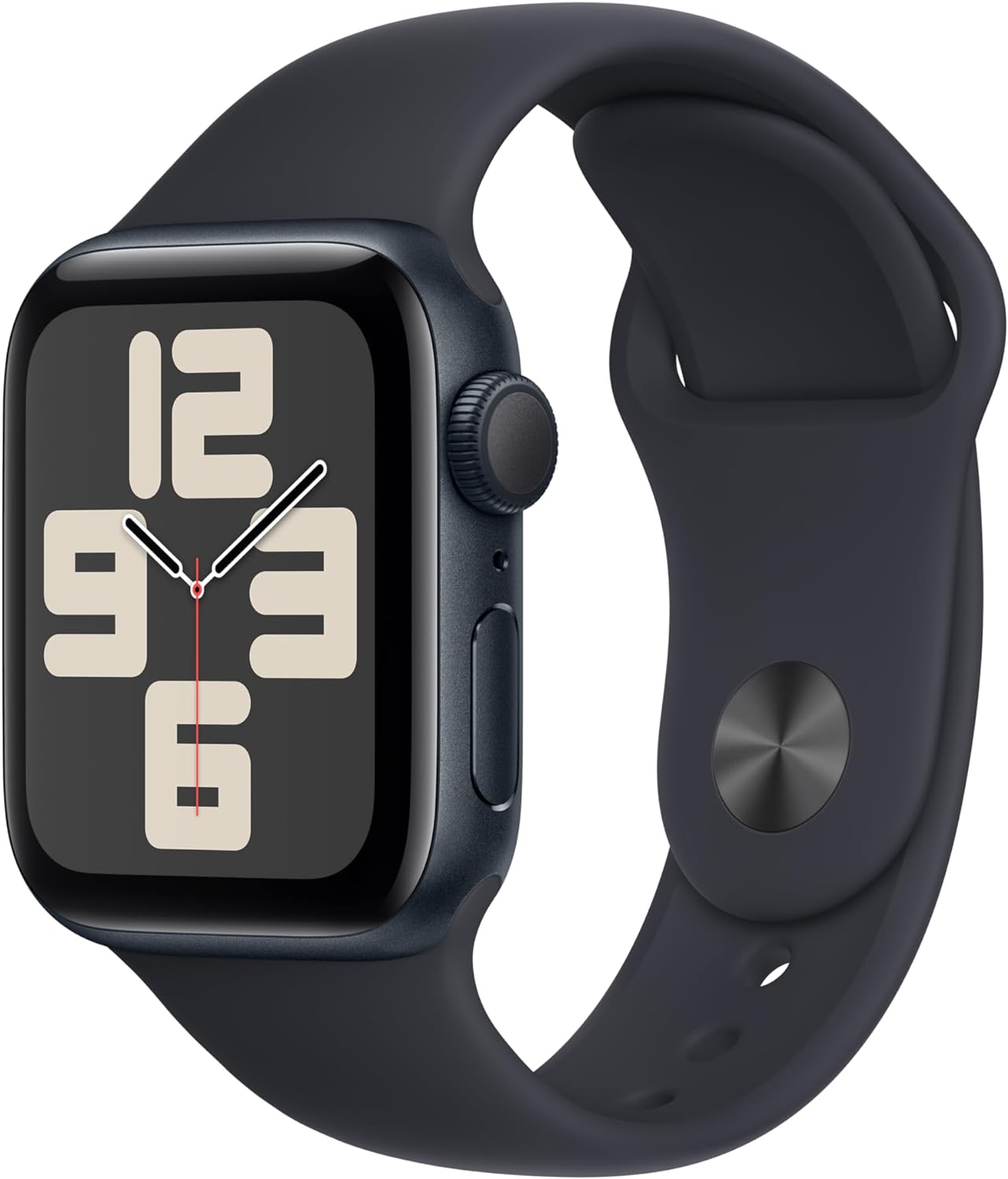 Смарт-часы Apple Watch SE 2023 A2722, 40мм, S/M OLED LTPO, темная ночь (MR9X3LL/A) MR9X3LL/A Watch SE 2023 A2722, 40мм, S/M - фото 1