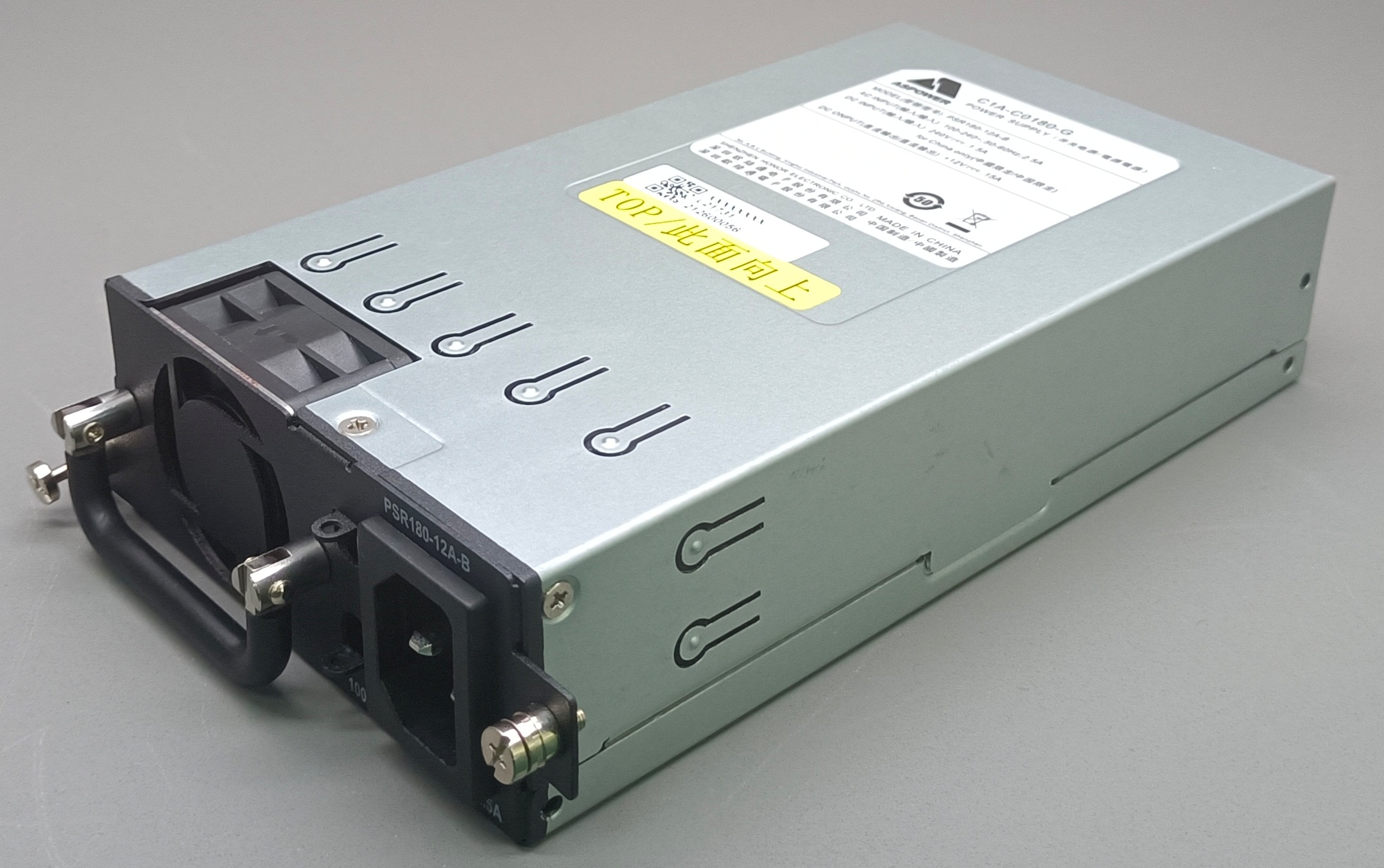 

Блок питания H3C PSR180-12A-B, 180W, черный (PSR180-12A-B), PSR180-12A-B