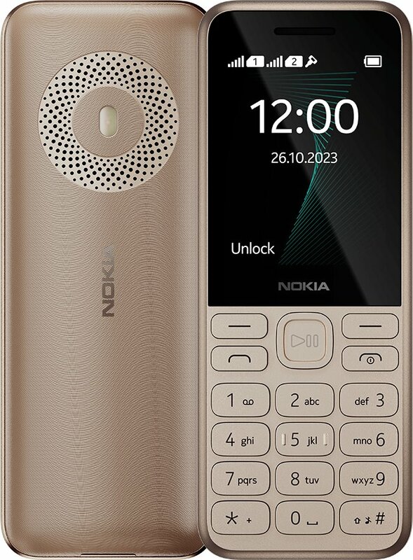 

Мобильный телефон Nokia 130 DS TA-1576, 2.4" 320x240 TFT, 2-Sim, 1450 мА·ч, micro-USB, золотистый (286838542), 130 DS TA-1576