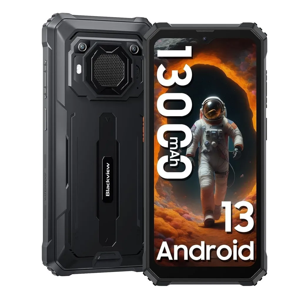 Смартфон Blackview BV6200 PRO 6Gb/128Gb черный (BV6200PRO-6128BLA)