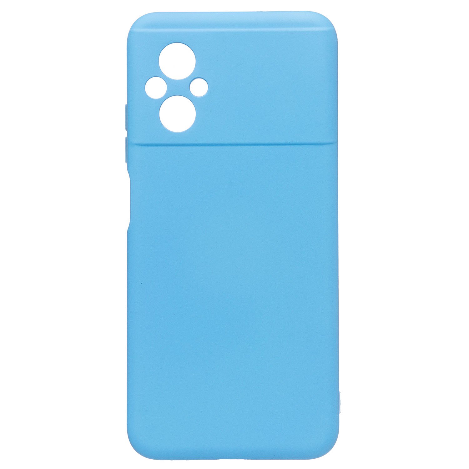 

Чехол-накладка Activ Full Original Design для смартфона Xiaomi Poco M5, силикон, голубой (217018)