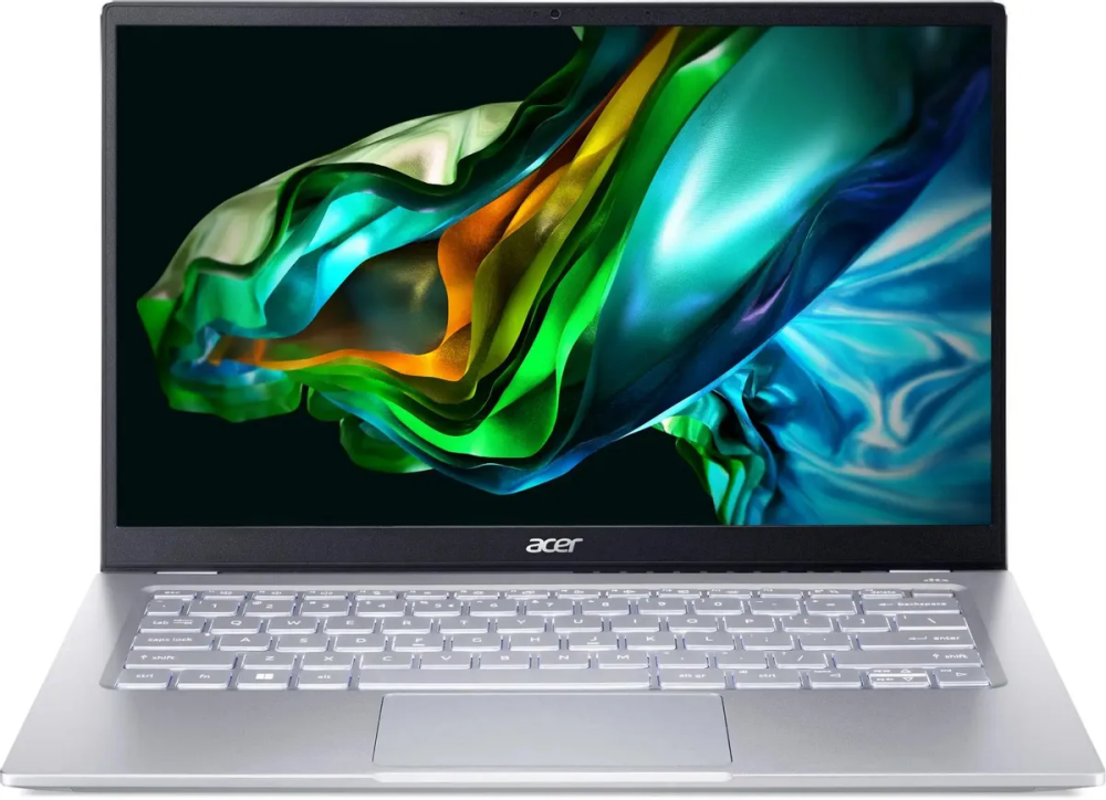 

Ноутбук Acer Swift Go 14 SFG14-41 14" IPS 1920x1080, AMD Ryzen 7 7730U 2 ГГц, 16Gb RAM, 1Tb SSD, W11, серебристый (NX.KG3CD.002), SFG14-41