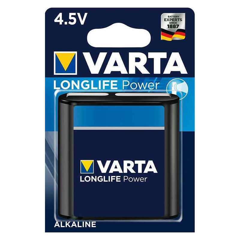 

Батарейка Varta Longlife Power, 3LR12, 4.5V, 1 шт. (4912121411)