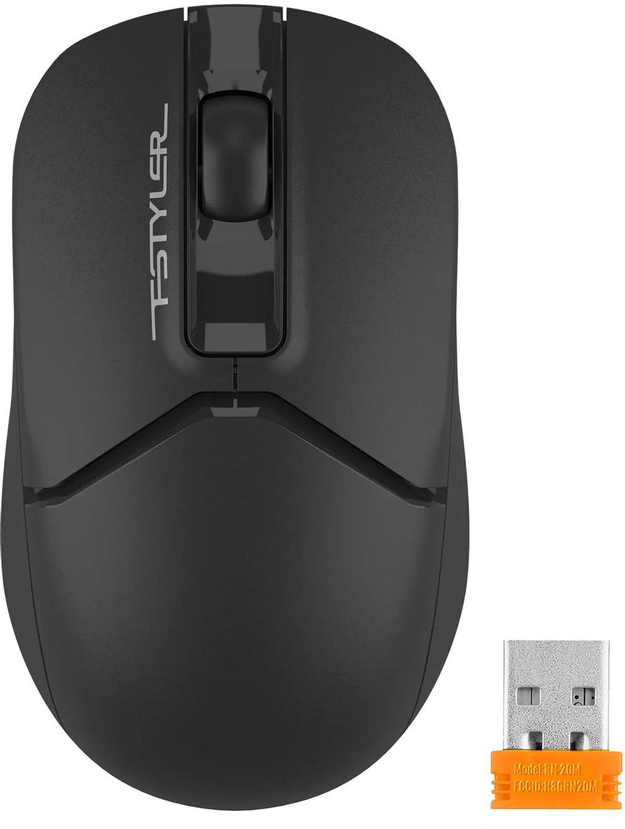 Мышь A4Tech Fstyler FG12, USB, черный