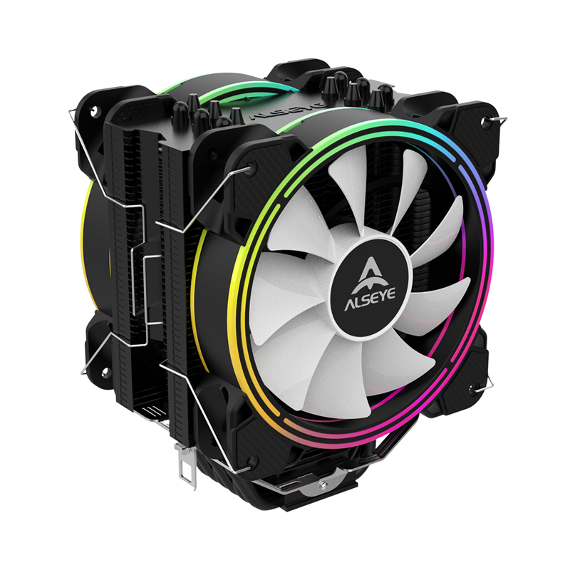 

Кулер для процессора Alseye H120D-4.0 (Black) II для Socket/115x/1200/1356/1366/1700/1851/2011/2011-3/2066/AM2/AM2+/AM3/AM3+/FM1/AM4/FM2/FM2+, 120 мм, 2000rpm, 35.5 дБА, 200 Вт, 4-pin PWM, Al, RGB (AS.01.02.0023), H120D-4.0 (Black) II