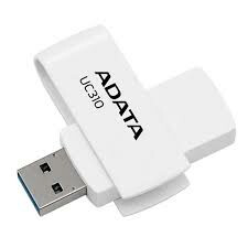 

Флешка 128Gb USB 3.2 ADATA UC310, белый (UC310-128G-RWH)