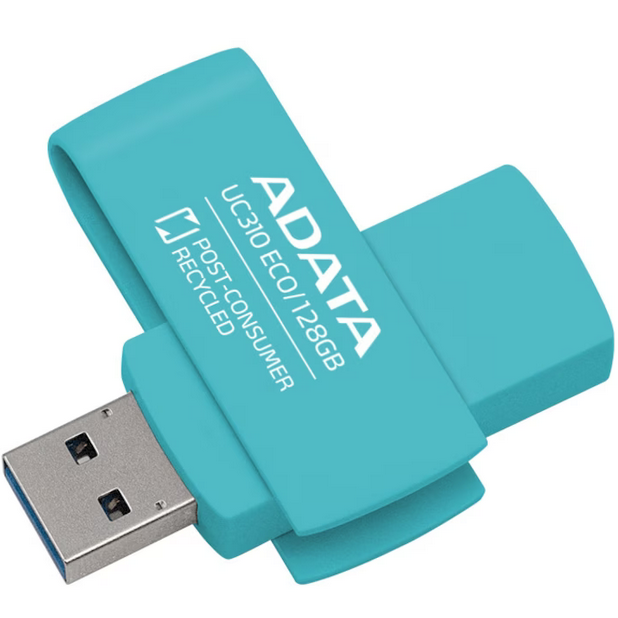

Флешка 128Gb USB 3.2 ADATA UC310E, зеленый (UC310E-128G-RGN)