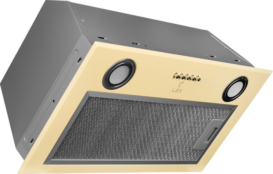 Вытяжка встраиваемая Lex 600 IV, слоновая кость