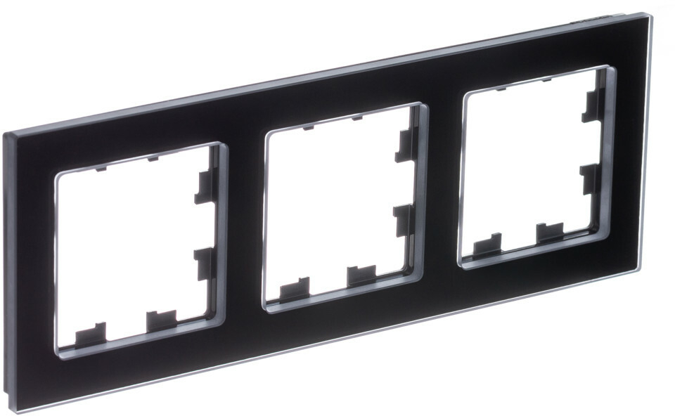 

Рамка Schneider Electric AtlasDesign Nature, 3-поста, черный (ATN361003)