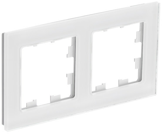 

Рамка Schneider Electric AtlasDesign Nature, 2-поста, белый (ATN360102)