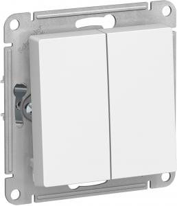 

Выключатель Schneider Electric AtlasDesign AQUA, 2кл., скрытый монтаж, механизм с накладкой без рамки, белый (ATN440151)