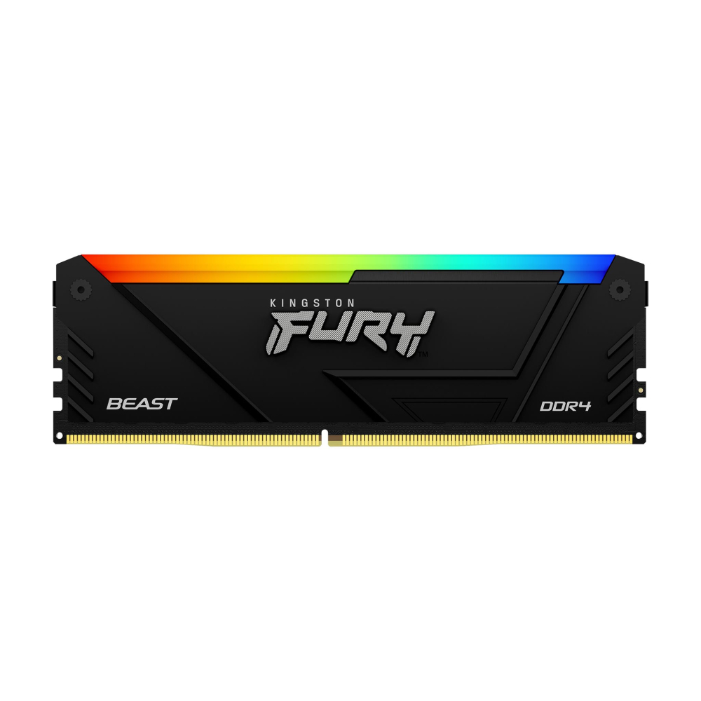 

Память DDR4 DIMM 8Gb, 3600MHz, CL17, 1.35V, Kingston, Fury Beast Black RGB (KF436C17BB2A/8) Retail, KF436C17BB2A/8