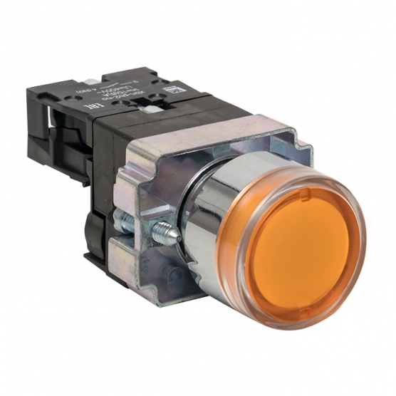 

Кнопка плоская, желтый, EKF xb2-bw51-230 (xb2-bw51-230), xb2-bw51-230