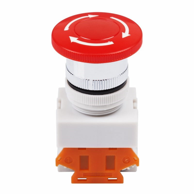 Кнопка грибовидная 22 мм, красный, Rexant 36-3553 (36-3553)