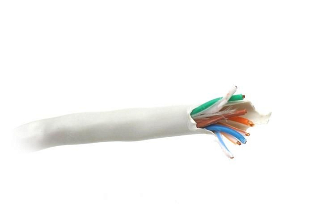 

Витая пара UTP кат.5e, 4 пары, CU, 0.51 мм, 305м., внутренний, одножильный, PVC, серый, Neomax (NM1009/10101)
