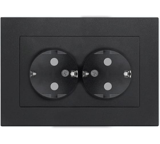 

Розетка UNIVersal Афина A0050-Gr, скрытый монтаж, 2-х постовая, с з/к, со шторками, 16А, в сборе, IP20, серый (A0050-Gr), A0050-Gr