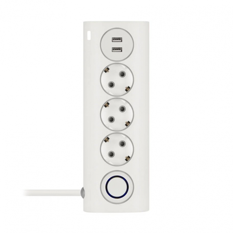 

Сетевой фильтр Rombica NEO WC3U, 3-розетки, 2xUSB, 1.5 м, белый (PSE-003), NEO WC3U