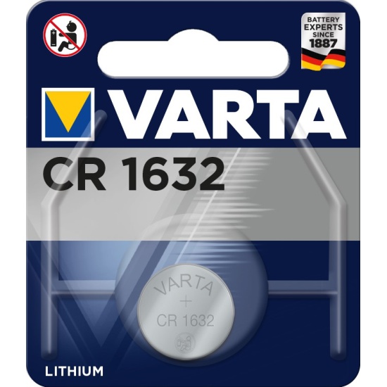 

Батарея Varta CR1632, 3V, 1 шт. (06632101401)