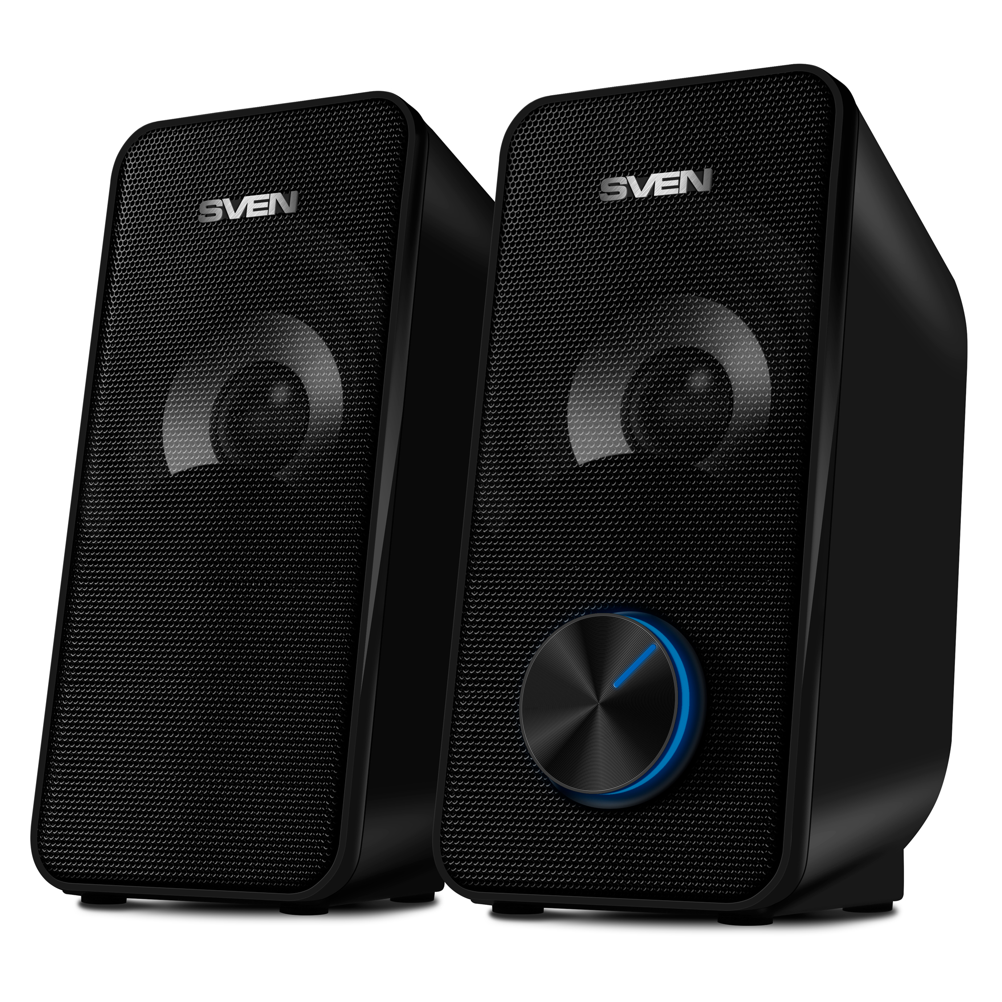 

Акустика 2.0 SVEN 335, 6 Вт, подсветка, черный (SV-017248), 335