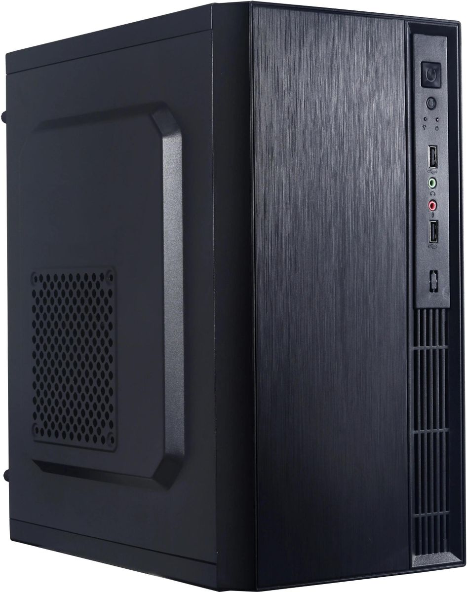 Корпус ACCORD ACC-241, mATX, Midi-Tower, черный, без БП (ACC-241) - фото 1