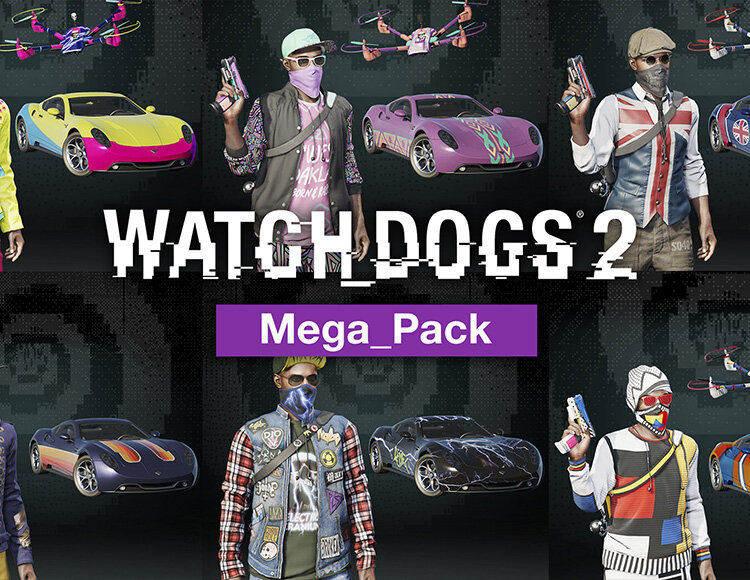 Ключ активации для PC Watch Dogs 2 Mega Pack