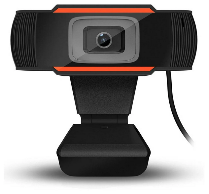 Вебкамера Activ SP-11, 0.3 MP, 640x480, встроенный микрофон, USB 2.0, черный/оранжевый б/у, не работает микрофон, незначительные следы эксплуатацию
