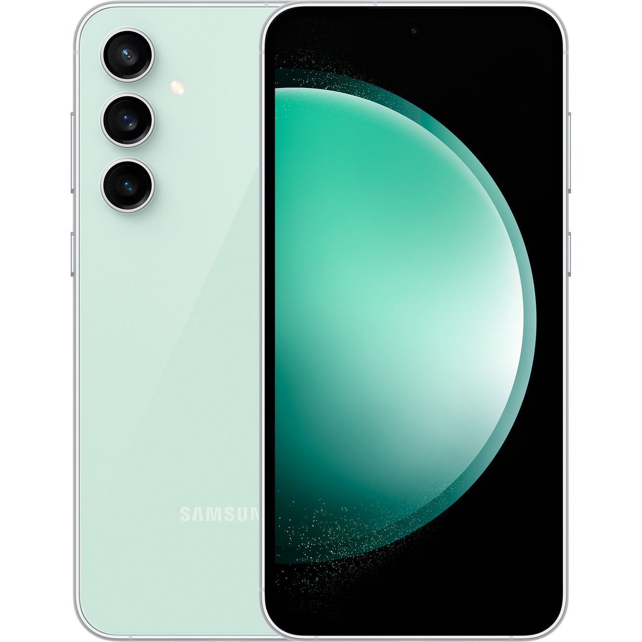 

Смартфон Samsung Galaxy S23 FE 5G, 6.4" 1080x2340 AMOLED, Samsung Exynos 2200, 8Gb RAM, 256Gb, 3G/4G/5G, NFC, Wi-Fi, BT, 3xCam, 2-Sim, 4500 мА⋅ч, USB Type-C, Android 13, мятный (SM-S711BLGCXME), Galaxy S23 FE 5G