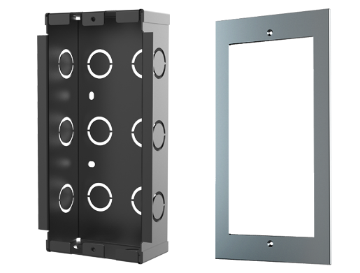 Каркас Fanvil EX102, для врезного монтажа SIP-домофонов Fanvil i62,i63,i64, серый, 1 шт. (EX102)