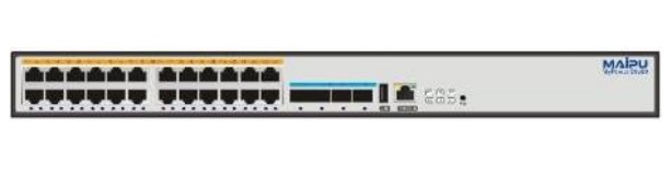 

Коммутатор Maipu S4330-30TXP, управляемый, кол-во портов: 24x1 Гбит/с, кол-во SFP/uplink: SFP+ 4x10 Гбит/с, установка в стойку, PoE: 24x30 Вт (макс. 760 Вт) (S4330-30TXP), S4330-30TXP