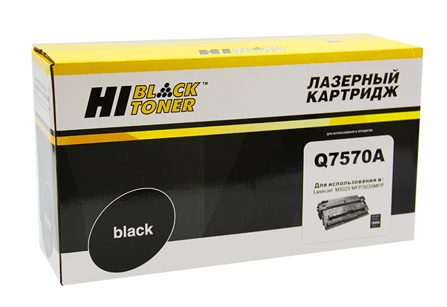 

Картридж лазерный Hi-Black HB-Q7570A (Q7570A), черный, 15000 страниц, совместимый для LaserJet M5025 / M5035 / M5035x / M5035xs