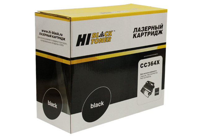 

Картридж лазерный Hi-Black HB-CC364X (CC364X), черный, 24000 страниц, совместимый для LaserJet P4015n / P4015tn / P4015x / P4515n / P4515tn / P4515x / P4515xm