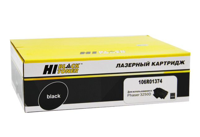 

Картридж лазерный Hi-Black HB-106R01374 (106R01374), черный, 5000 страниц, совместимый для Xerox Phaser 3250