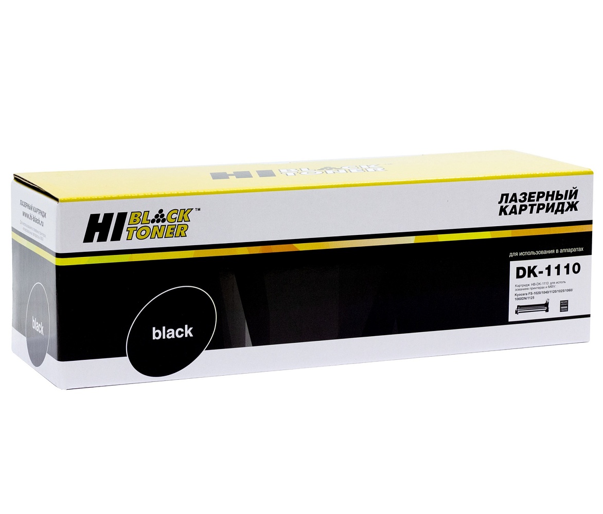 Драм-картридж (фотобарабан) Hi-Black HB-DK-1110, черный