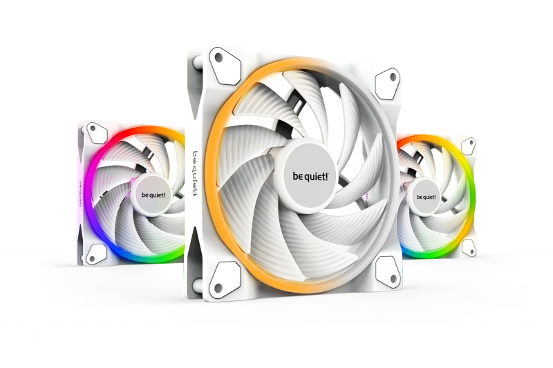 

Комплект вентиляторов BeQuiet! Light Wings BL103, 140 мм, 2200rpm, 31 дБ, 4-pin PWM, 3шт, ARGB (bq_BL103), BL103