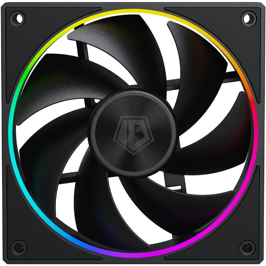 

Вентилятор ID-COOLING AF-127-ARGB-K, 120 мм, 2000rpm, 29.9 дБ, 4-pin PWM, 1шт, черный, ARGB подсветка (IDC_AF-127-ARGB-K), AF-127-ARGB-K