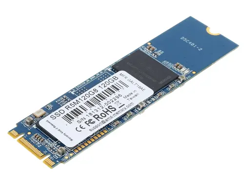 

Твердотельный накопитель (SSD) AMD 120Gb Radeon R5, 2280, M.2 (R5M120G8)
