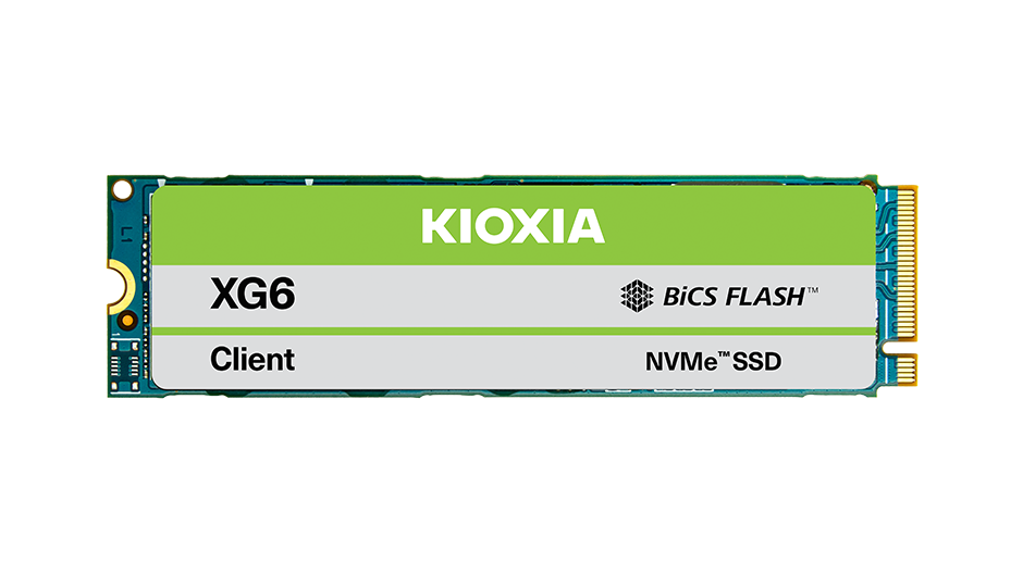 Твердотельный накопитель (SSD) KIOXIA 256Gb XG6, 2280, M.2, NVMe (KXG60ZNV256G) - фото 1