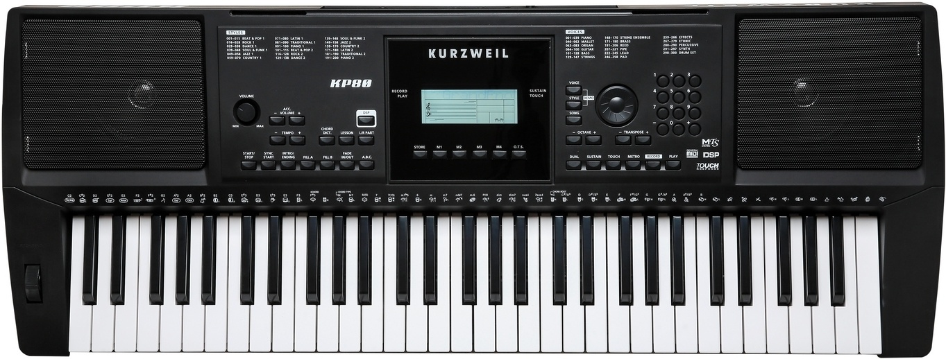 Синтезатор Kurzweil KP80 LB, черный