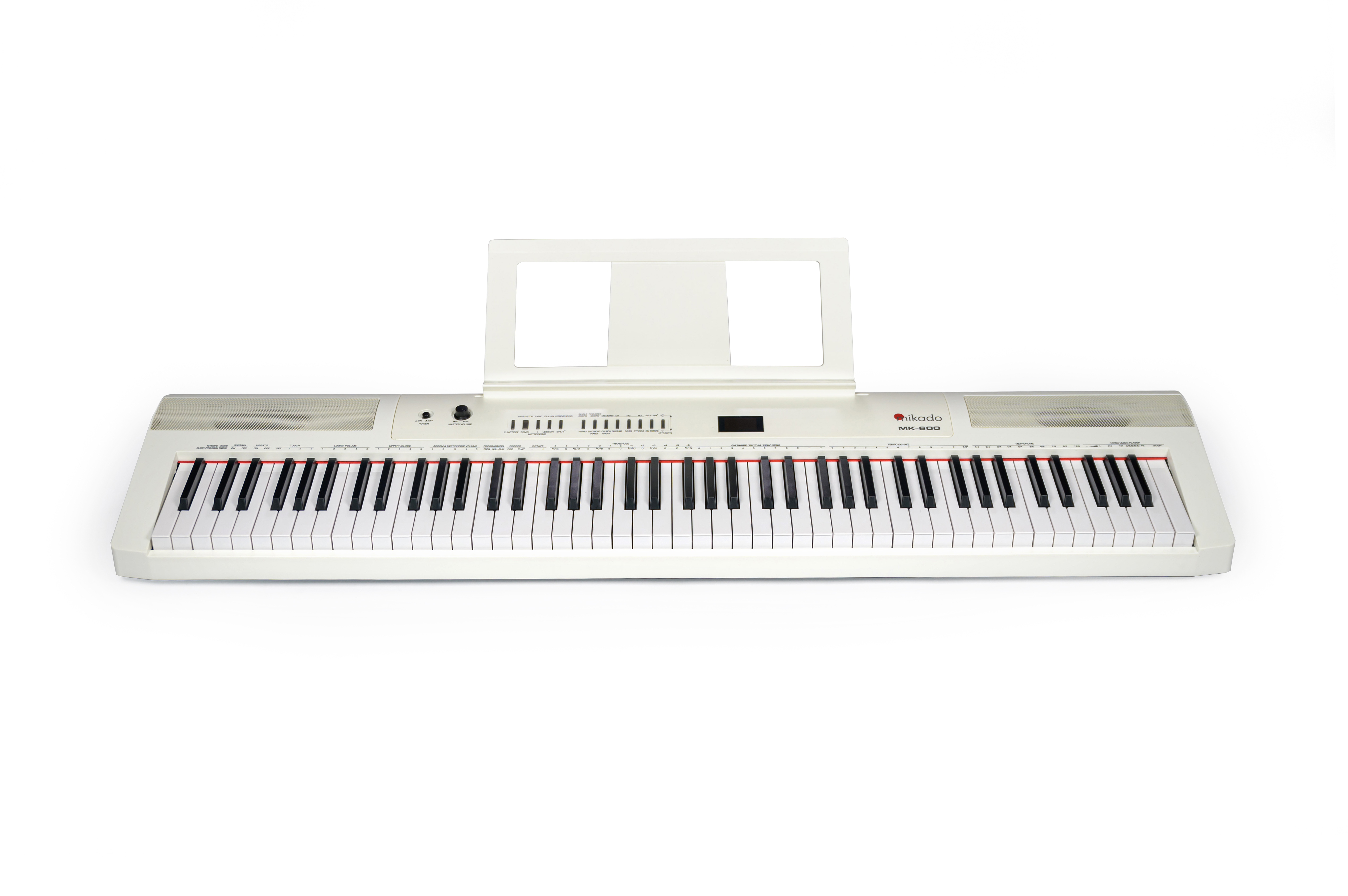Синтезатор Mikado MK-600W, клавиш 88 шт., белый