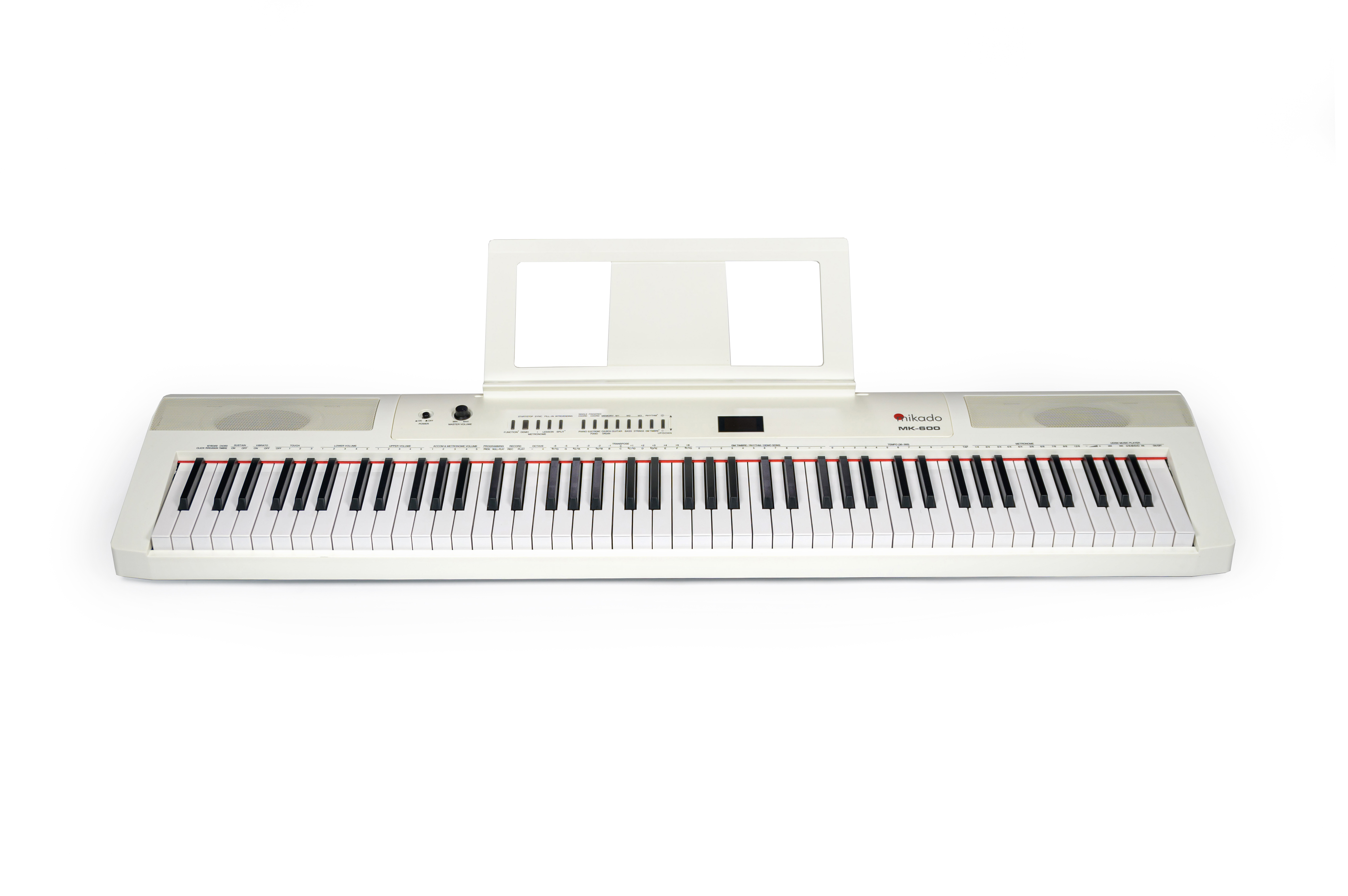 

Синтезатор Mikado MK-600W, клавиш 88 шт., белый, MK-600W