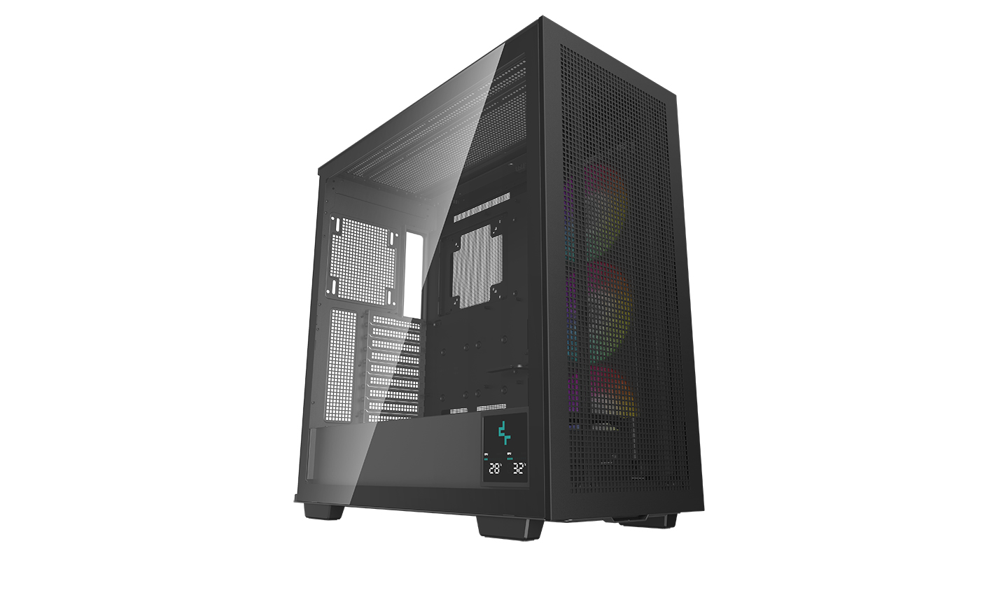 Корпус Deepcool MORPHEUS, Full-Tower, без БП, черный