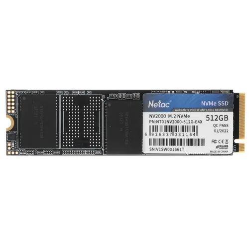 SSD Netac NV2000 512Gb M.2 (NT01NV2000-512-E4X)