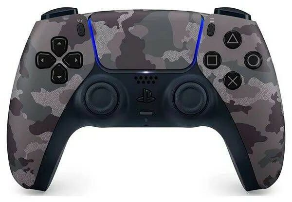 Геймпад Sony PlayStation 5 DualSense, беспроводной, серый камуфляж (CFI-ZCT1J)