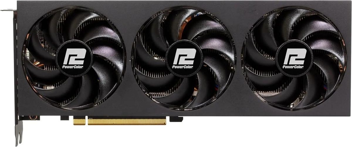 

Видеокарта PowerColor AMD Radeon RX 7700 XT, 12Gb DDR6, 192 бит, PCI-E, HDMI, 3DP, Retail (RX7700XT 12G-F/OC)