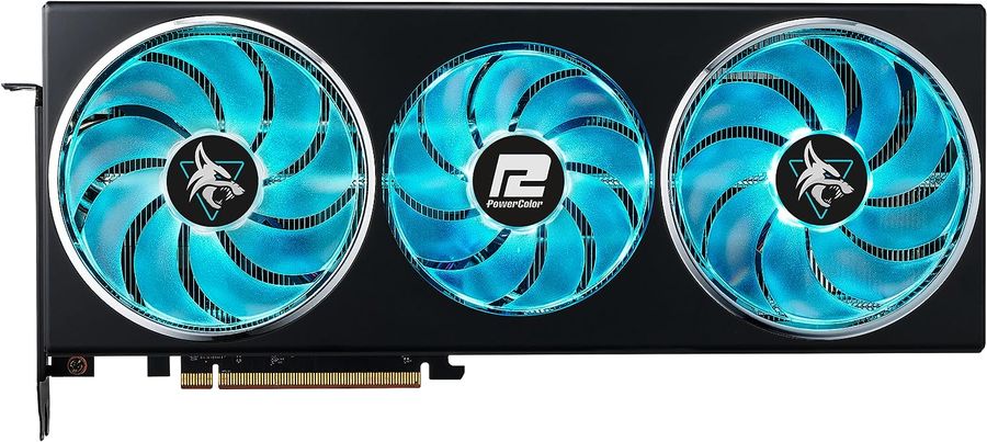 

Видеокарта PowerColor AMD Radeon RX 7700 XT, 12Gb GDDR6, 192 бит, PCI-E, HDMI, 3DP, Retail (RX7700XT 12G-L/OC)