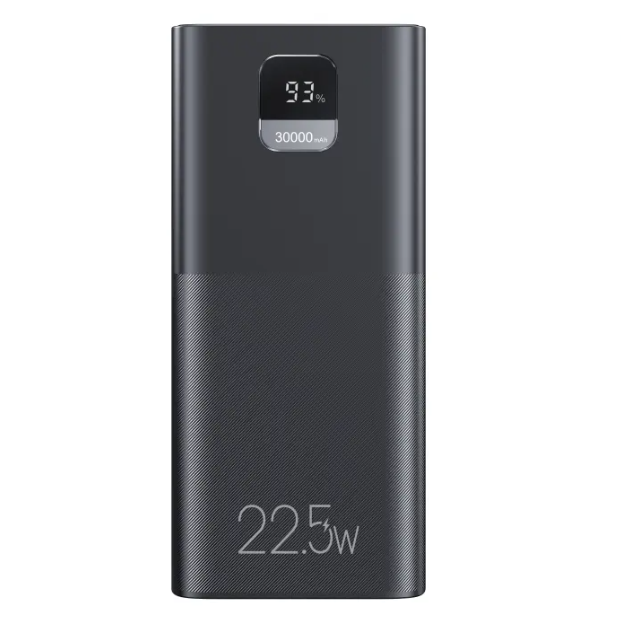 

Портативный аккумулятор (Powerbank) USAMS US-CD191 PB68, 30 А·ч, 3xUSB, 5А, Type-C, QC, PD, черный (30KCD19101), US-CD191 PB68