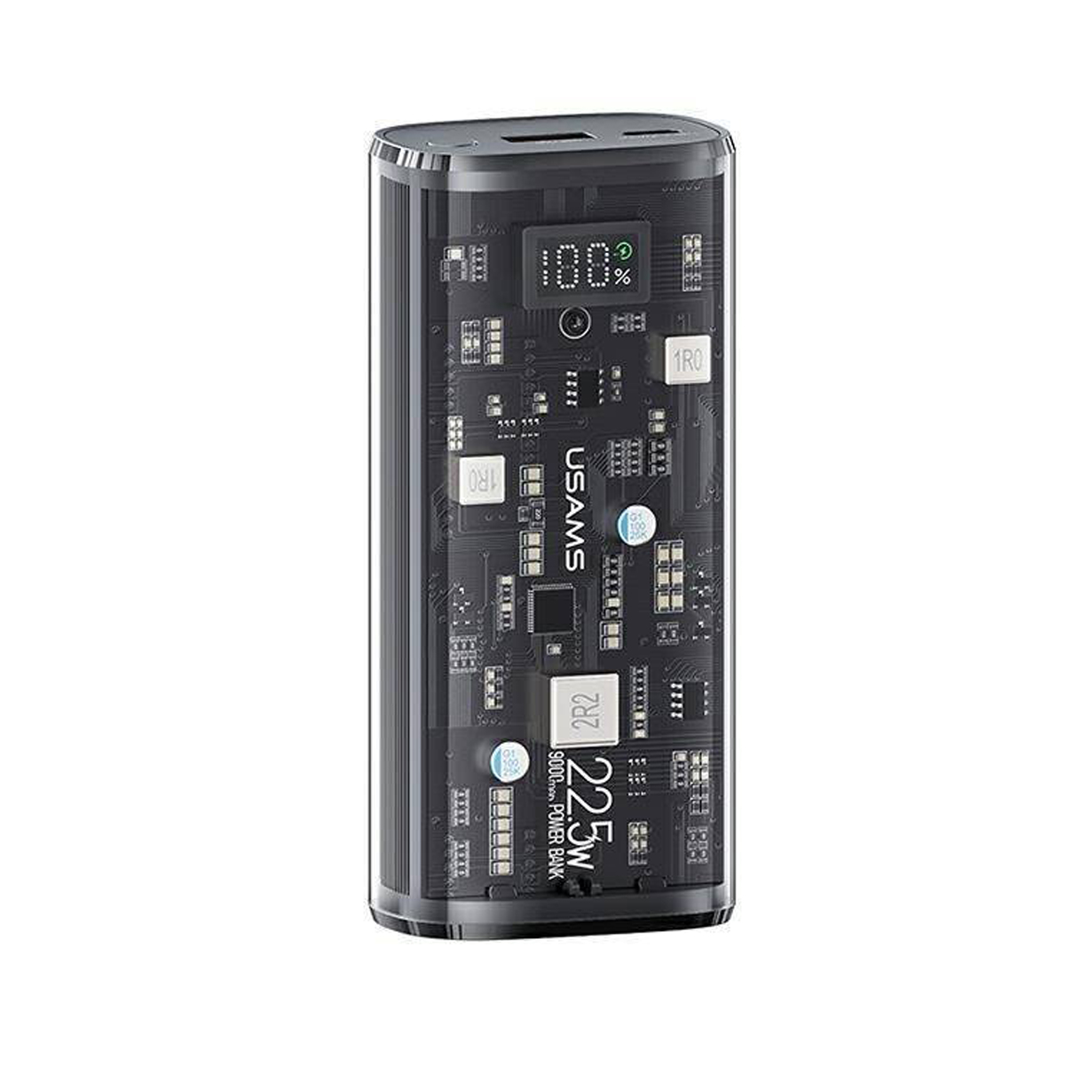 

Портативный аккумулятор (Powerbank) USAMS US-CD189, 9 А·ч, 2xUSB, 2.1А, Type-C, QC, PD, черный (10KCD18901), US-CD189